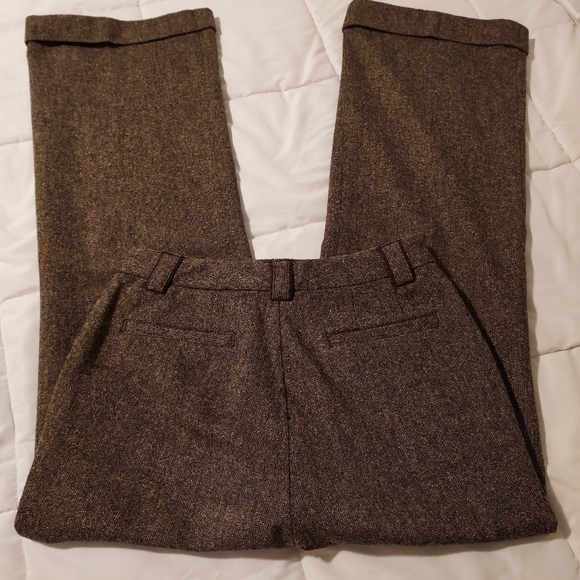 EUC Eddie Bauer lined wool cuffed trouser pants, size 2 - Picture 6 of 14